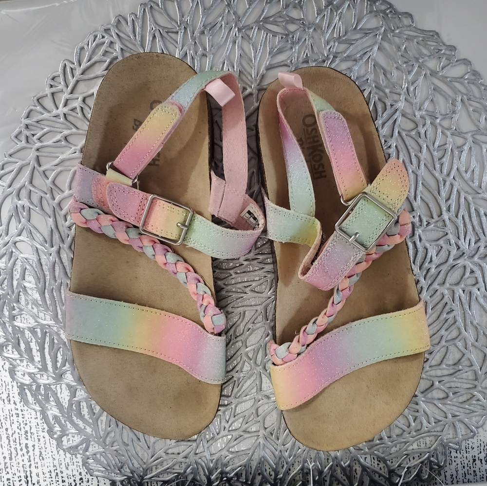 🥳 3/$16 Osh Kosh Sandles Sz 3
